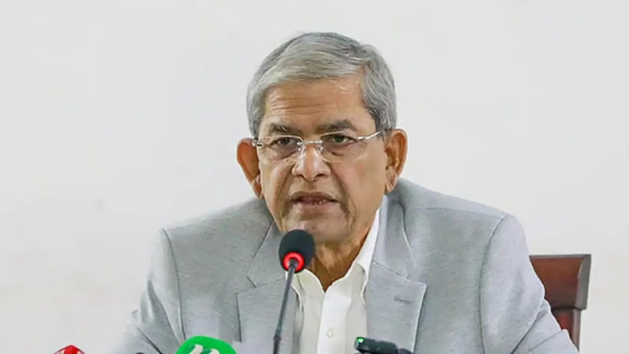 সমাজের হতাশার মূল কারণ বিপ্লবী সংগঠনের অভাব: মির্জা ফখরুল